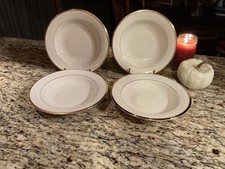 Lenox Eternal Rimmed Soup, Pasta Bowls (4) picture