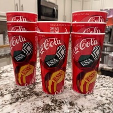 World Cup 2026 Coca-Cola Collector’s Edition Souvenir Cup, Spain VS Saudi Arabia picture