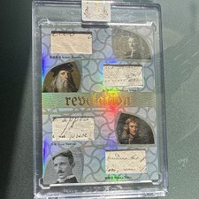 2025 Eternal Revelation World Celebrities Revelation 28/50 Quad Relics Insert picture