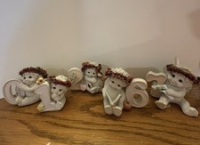 Dreamsicles Mixed Lot 5 Angel Figurines, Without Packaging picture