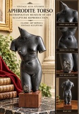 Vintage Alva Studios Aphrodite Torso Metropolitan Museum of Art Sculpture picture