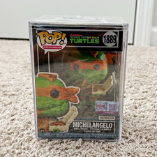 Funko Pop Vinyl TMNT Michelangelo #1889 Limited Edition w/ Protector picture
