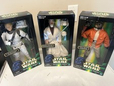 Vintage 1998 Star Wars Luke Skywalker Power of the Force Dianoga Tentacle Lot 3 picture