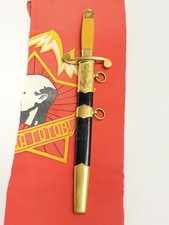 USSR   WW II Soviet   Russian  Original  1954  ЗИК  Navy  Officer Dress Dagger picture