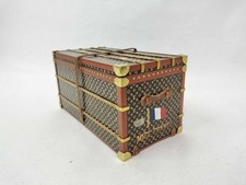 LOUIS VUITTON Novelty Miss France Trunk Object Figurine paperweight picture