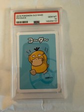 PSA 10 Psyduck Old Maid GEM MINT Japanese Graded Pokemon Card picture