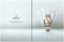2017 Rolex Watch Oyster Sky Dweller 2 Page Original Print ad Advertisement picture