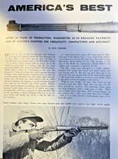 1955 Review of the 30-30 Winchester Rifle illustrated picture