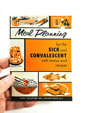 vtg 50s Knox Cookbook SICK & Convalescent Hospital Asylum Food  picture