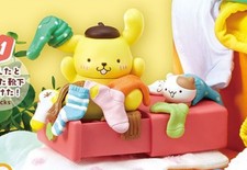 Re-ment Pom Pom Purin Get Ready with Me Figure /1. Found My Socks New Japan picture