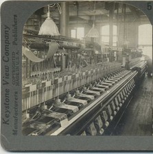 Weaving Taffeta Silk Ribbons, c1910, Paterson, New Jersey, Industrial picture