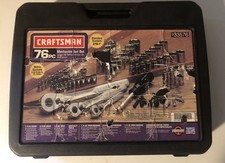 Craftsman 933576 76pc Mechanics Tool Set USA Made  picture