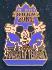 Disney Pin 846 WDW Tower of Terror Falling Mickey Mouse Hollywood Hotel Vintage picture
