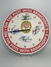 vintage Brinkhoff's Pilsener advertising wall clock Man Cave Bar Shop Pub Beer picture