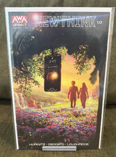 NEW THINK #1 AWA Upshot Comics. Black Mirror Anthology series. NM Bag & Board picture