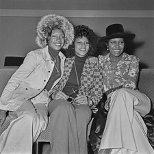 American female singing group The Supremes UK 9th March 1973 From - Old Photo picture
