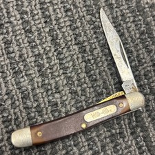 Schrade Old Timer 18OT Mighty Mite Liner Lock Knife Made In USA WD 40 Emblem picture