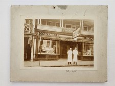 1932 vintage PHOTO onset ma DRAKES MARKET grocery EDWARD DRAKE AUSTIN WALKER picture
