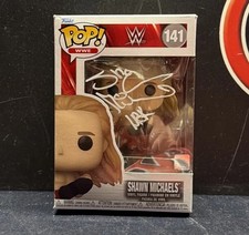 Shawn Michaels WWE Autographed #141 Sweet Chin Music Funko Pop Beckett BAS HBK picture