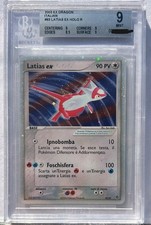 Nintendo Pokemon Latias ex EX Dragon 93/97 Holographic BGS 9 Italian 2003 picture