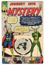 Journey Into Mystery 94 1963 Marvel Comics VG+ 4.5 Loki Thor Odin Heimdall picture