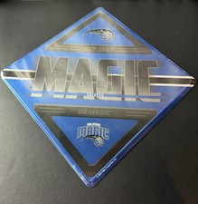 Rico Basketball NBA Orlando Magic Metal Wall Sign Diamond Shaped 16.5” picture