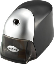 Office Electric Pencil Sharpener QuietSharp Executive Heavy Duty Black Colored picture