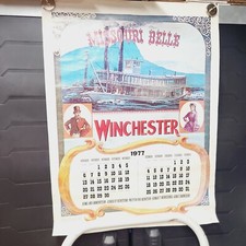Winchester 1977 Calendar Page. November, December. Used. One Page Only. picture