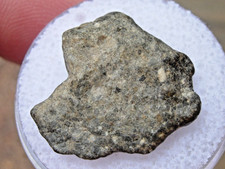 1.72 gram 20mm Laâyoune 002 Lunar Meteorite Moon as found Laayoune with a COA picture