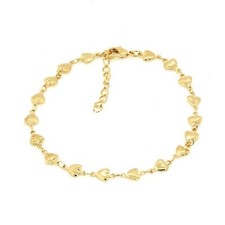 Maya J Hearts Anklet Yellow Maya J Mixed Materials Holiday Decor Holiday picture