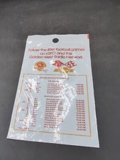 1975 Chevrolet Dealership 49ers KSFO Radio Bag picture