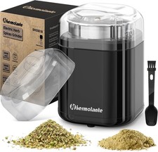 Hermolante Herb Grinder Spice Grinder, 200 w with 5.11, Black picture