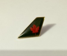 Air Canada Maple Leaf Tail Fin Lapel Pin by Aviation Pinback Brooch picture