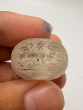 Lovely  Rare  Roman Old Rock Stone  Seal Intaglio Stone Stamp picture