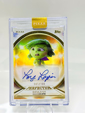 Topps 2025 Pixar Gold Pixar Perfection Disgust Liza Lapira Auto PPA-LL 41/100 picture