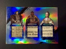 2023 Keepsake Bellissimo Henry VIII King Arthur Catherine Triple Relic Blue /25 picture