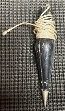 VINTAGE STANLEY PLUMB BOB 12 OZ (11.1oz) 6” Long. picture