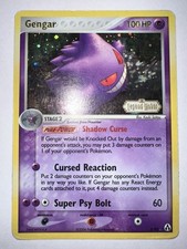 English Pokemon Reverse Holo Gengar - 5/92 - Holo Rare - Reverse Holo E picture