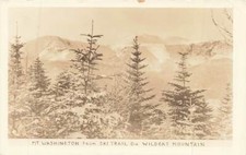 ViTG RPPC Mt Washington From Ski Trail Wildcat Bromley NH Real Photo P101 picture