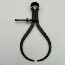 VINTAGE LUFKIN RULE 7” COMPASS CALIPER MACHINIST TOOL picture