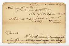 19th Century Doc John Mathiot Mayor Lancaster Philadelphia PA Jones & Proctor picture