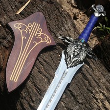 Handmade 40” World of Warcraft Royal Guard Replica Alliance Lion Head Prop Gift picture