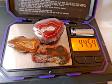 3 Condor Agate Polished Half Nodules - 44.54 grams picture
