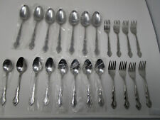 23pc Stainless Steel Japan Flatware New? 117-9F picture