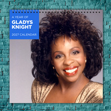 Gladys Knight 2027 Wall Calendar 12 Month Celebrity Photo Fan Collectible picture