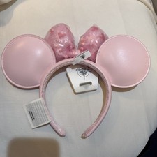 PInk Milk Minnie Mouse Ears Brand New With Tags picture