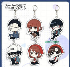 Hot Smoking Behind The Supermarket Sasaki Tayama Chibi Acrylic Keychain Pendant picture