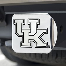FANMATS 14990 NCAA Kentucky Wildcats Chrome Hitch Cover 3.4