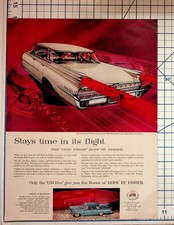 1959 Oldsmobile Ninety-Eight Body by Fisher Vintage Magazine Ad Car Art picture