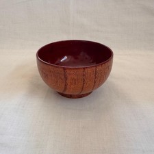 Kagawa Lacquerware Bowl Small Traditional Diameter 8 cm Height 4 1/2 cm picture